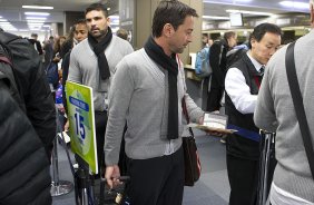 Durante a viagem para Nagoya/Japao; O time fez uma escala tecnica para e viajou ao Japao onde disputara o Campeonato Mundial Interclubes organizado pela FIFA, a ser jogado nas cidades de Toyota e Yokohama