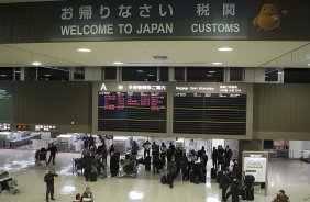 Durante a viagem para Nagoya/Japao; O time fez uma escala tecnica para e viajou ao Japao onde disputara o Campeonato Mundial Interclubes organizado pela FIFA, a ser jogado nas cidades de Toyota e Yokohama