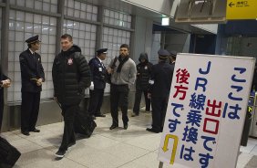 Durante a viagem para Nagoya/Japao; O time fez uma escala tecnica para e viajou ao Japao onde disputara o Campeonato Mundial Interclubes organizado pela FIFA, a ser jogado nas cidades de Toyota e Yokohama