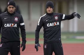 Durante o treino do Corinthians esta tarde no Wave Stadium Kariya, como preparao para a disputa do Campeonato Mundial Interclubes organizado pela FIFA, a ser jogado nas cidades de Toyota e Yokohama