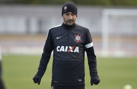 Durante o treino do Corinthians esta tarde no Wave Stadium Kariya, como preparao para a disputa do Campeonato Mundial Interclubes organizado pela FIFA, a ser jogado nas cidades de Toyota e Yokohama