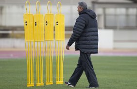 Durante o treino do Corinthians esta tarde no Wave Stadium Kariya, como preparao para a disputa do Campeonato Mundial Interclubes organizado pela FIFA, a ser jogado nas cidades de Toyota e Yokohama