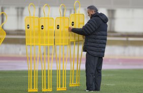 Durante o treino do Corinthians esta tarde no Wave Stadium Kariya, como preparao para a disputa do Campeonato Mundial Interclubes organizado pela FIFA, a ser jogado nas cidades de Toyota e Yokohama