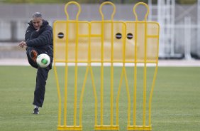 Durante o treino do Corinthians esta tarde no Wave Stadium Kariya, como preparao para a disputa do Campeonato Mundial Interclubes organizado pela FIFA, a ser jogado nas cidades de Toyota e Yokohama