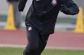 Durante o treino do Corinthians esta tarde no Wave Stadium Kariya, como preparao para a disputa do Campeonato Mundial Interclubes organizado pela FIFA, a ser jogado nas cidades de Toyota e Yokohama