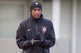 Durante o treino do Corinthians esta tarde no Wave Stadium Kariya, como preparao para a disputa do Campeonato Mundial Interclubes organizado pela FIFA, a ser jogado nas cidades de Toyota e Yokohama