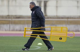 Durante o treino do Corinthians esta tarde no Wave Stadium Kariya, como preparao para a disputa do Campeonato Mundial Interclubes organizado pela FIFA, a ser jogado nas cidades de Toyota e Yokohama