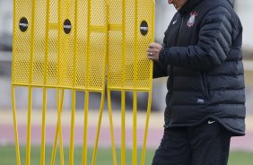 Durante o treino do Corinthians esta tarde no Wave Stadium Kariya, como preparao para a disputa do Campeonato Mundial Interclubes organizado pela FIFA, a ser jogado nas cidades de Toyota e Yokohama