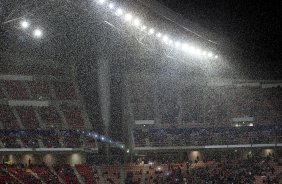 Mais a comissão tecnica fora ao estádio de Toyota, para assistir ao jogo entre o Al Ahly, do Egito, e o Sanfrecce Hiroshima, após o treino desta tarde no Wave Stadium Kariya, como preparação para a disputa do Campeonato Mundial Interclubes organizado pela FIFA, a ser jogado nas cidades de Toyota e Yokohama
