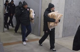 Mais a comissão tecnica fora ao estádio de Toyota, para assistir ao jogo entre o Al Ahly, do Egito, e o Sanfrecce Hiroshima, após o treino desta tarde no Wave Stadium Kariya, como preparação para a disputa do Campeonato Mundial Interclubes organizado pela FIFA, a ser jogado nas cidades de Toyota e Yokohama