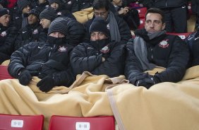 Mais a comissão tecnica fora ao estádio de Toyota, para assistir ao jogo entre o Al Ahly, do Egito, e o Sanfrecce Hiroshima, após o treino desta tarde no Wave Stadium Kariya, como preparação para a disputa do Campeonato Mundial Interclubes organizado pela FIFA, a ser jogado nas cidades de Toyota e Yokohama