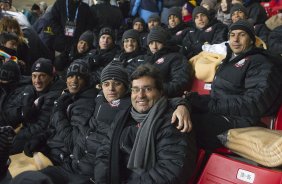 Mais a comisso tecnica fora ao estdio de Toyota, para assistir ao jogo entre o Al Ahly, do Egito, e o Sanfrecce Hiroshima, aps o treino desta tarde no Wave Stadium Kariya, como preparao para a disputa do Campeonato Mundial Interclubes organizado pela FIFA, a ser jogado nas cidades de Toyota e Yokohama