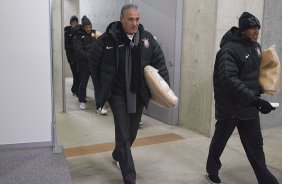 Mais a comissão tecnica fora ao estádio de Toyota, para assistir ao jogo entre o Al Ahly, do Egito, e o Sanfrecce Hiroshima, após o treino desta tarde no Wave Stadium Kariya, como preparação para a disputa do Campeonato Mundial Interclubes organizado pela FIFA, a ser jogado nas cidades de Toyota e Yokohama