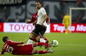 Durante o jogo esta noite entre Corinthians/Brasil x Al Ahly/Egito/Africa, vlido pela semi-final do Campeonato Mundial Interclubes organizado pela FIFA, a ser jogado nas cidades de Toyota e Yokohama