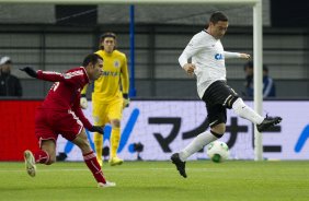 Durante o jogo esta noite entre Corinthians/Brasil x Al Ahly/Egito/Africa, válido pela semi-final do Campeonato Mundial Interclubes organizado pela FIFA, a ser jogado nas cidades de Toyota e Yokohama