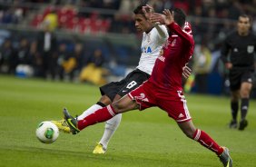 Durante o jogo esta noite entre Corinthians/Brasil x Al Ahly/Egito/Africa, vlido pela semi-final do Campeonato Mundial Interclubes organizado pela FIFA, a ser jogado nas cidades de Toyota e Yokohama