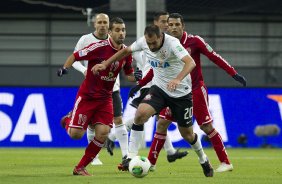 Durante o jogo esta noite entre Corinthians/Brasil x Al Ahly/Egito/Africa, vlido pela semi-final do Campeonato Mundial Interclubes organizado pela FIFA, a ser jogado nas cidades de Toyota e Yokohama