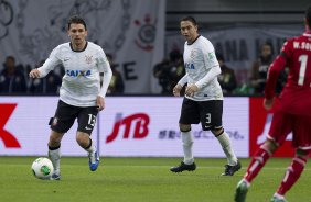 Durante o jogo esta noite entre Corinthians/Brasil x Al Ahly/Egito/Africa, vlido pela semi-final do Campeonato Mundial Interclubes organizado pela FIFA, a ser jogado nas cidades de Toyota e Yokohama