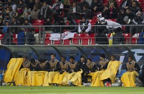 Durante o jogo esta noite entre Corinthians/Brasil x Al Ahly/Egito/Africa, válido pela semi-final do Campeonato Mundial Interclubes organizado pela FIFA, a ser jogado nas cidades de Toyota e Yokohama