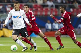 Durante o jogo esta noite entre Corinthians/Brasil x Al Ahly/Egito/Africa, válido pela semi-final do Campeonato Mundial Interclubes organizado pela FIFA, a ser jogado nas cidades de Toyota e Yokohama
