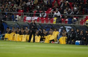 Durante o jogo esta noite entre Corinthians/Brasil x Al Ahly/Egito/Africa, válido pela semi-final do Campeonato Mundial Interclubes organizado pela FIFA, a ser jogado nas cidades de Toyota e Yokohama