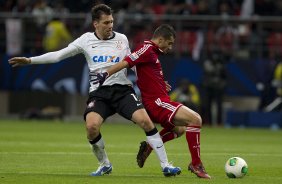 Durante o jogo esta noite entre Corinthians/Brasil x Al Ahly/Egito/Africa, vlido pela semi-final do Campeonato Mundial Interclubes organizado pela FIFA, a ser jogado nas cidades de Toyota e Yokohama