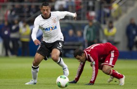 Durante o jogo esta noite entre Corinthians/Brasil x Al Ahly/Egito/Africa, válido pela semi-final do Campeonato Mundial Interclubes organizado pela FIFA, a ser jogado nas cidades de Toyota e Yokohama