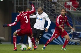 Durante o jogo esta noite entre Corinthians/Brasil x Al Ahly/Egito/Africa, vlido pela semi-final do Campeonato Mundial Interclubes organizado pela FIFA, a ser jogado nas cidades de Toyota e Yokohama