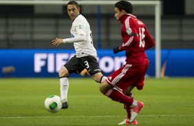 Durante o jogo esta noite entre Corinthians/Brasil x Al Ahly/Egito/Africa, vlido pela semi-final do Campeonato Mundial Interclubes organizado pela FIFA, a ser jogado nas cidades de Toyota e Yokohama