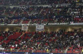 Durante o jogo esta noite entre Corinthians/Brasil x Al Ahly/Egito/Africa, vlido pela semi-final do Campeonato Mundial Interclubes organizado pela FIFA, a ser jogado nas cidades de Toyota e Yokohama