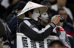 Durante o jogo esta noite entre Corinthians/Brasil x Al Ahly/Egito/Africa, válido pela semi-final do Campeonato Mundial Interclubes organizado pela FIFA, a ser jogado nas cidades de Toyota e Yokohama