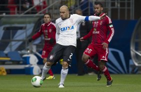 Durante o jogo esta noite entre Corinthians/Brasil x Al Ahly/Egito/Africa, vlido pela semi-final do Campeonato Mundial Interclubes organizado pela FIFA, a ser jogado nas cidades de Toyota e Yokohama