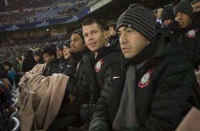 E a comissao tecnica foram assistir ao jogo Chelsea/Inglaterra x Monterrey/México
