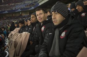 E a comissao tecnica foram assistir ao jogo Chelsea/Inglaterra x Monterrey/Mxico