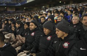 E a comissao tecnica foram assistir ao jogo Chelsea/Inglaterra x Monterrey/México