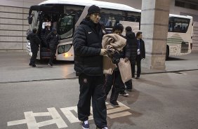 E a comissao tecnica foram assistir ao jogo Chelsea/Inglaterra x Monterrey/Mxico