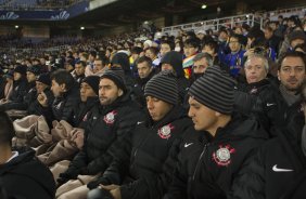 E a comissao tecnica foram assistir ao jogo Chelsea/Inglaterra x Monterrey/México