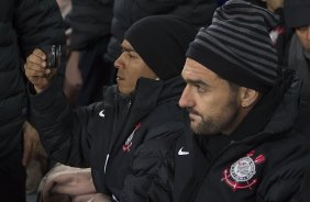 E a comissao tecnica foram assistir ao jogo Chelsea/Inglaterra x Monterrey/México