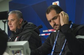 Durante o treino do Corinthians esta noite no Yokohama Stadium, na cidade de Yokohama/Japao; o time se prepara para o jogo contra o Chelsea/Inglaterra, amanhã, dia 16/12, domingo, na disputa do titulo de Campeão Mundial Interclubes 2012 organizado pela FIFA - Yokohama/Japan
