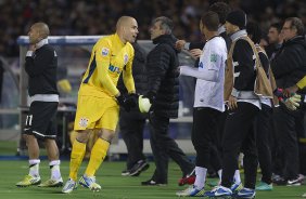Durante o jogo esta noite entre Corinthians/Brasil x Chelsea/Inglaterra, no Yokohama Stadium, válido pela final do Campeonato Mundial Interclubes organizado pela FIFA 2012 - Yokohama/Japan
