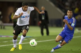 Durante o jogo esta noite entre Corinthians/Brasil x Chelsea/Inglaterra, no Yokohama Stadium, válido pela final do Campeonato Mundial Interclubes organizado pela FIFA 2012 - Yokohama/Japan