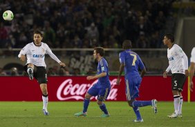 Durante o jogo esta noite entre Corinthians/Brasil x Chelsea/Inglaterra, no Yokohama Stadium, válido pela final do Campeonato Mundial Interclubes organizado pela FIFA 2012 - Yokohama/Japan