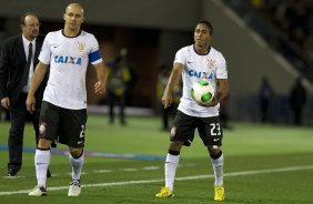 Durante o jogo esta noite entre Corinthians/Brasil x Chelsea/Inglaterra, no Yokohama Stadium, válido pela final do Campeonato Mundial Interclubes organizado pela FIFA 2012 - Yokohama/Japan