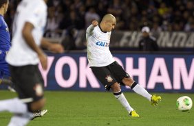 Durante o jogo esta noite entre Corinthians/Brasil x Chelsea/Inglaterra, no Yokohama Stadium, válido pela final do Campeonato Mundial Interclubes organizado pela FIFA 2012 - Yokohama/Japan