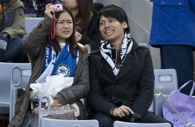 Durante o jogo esta noite entre Corinthians/Brasil x Chelsea/Inglaterra, no Yokohama Stadium, válido pela final do Campeonato Mundial Interclubes organizado pela FIFA 2012 - Yokohama/Japan