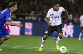 Durante o jogo esta noite entre Corinthians/Brasil x Chelsea/Inglaterra, no Yokohama Stadium, válido pela final do Campeonato Mundial Interclubes organizado pela FIFA 2012 - Yokohama/Japan