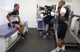 Durante o treino realizado esta tarde no CT Joaquim Grava, localizado no Parque Ecolgico do Tiete. O prximo jogo da equipe ser domingo, dia 20/01, contra o Paulista de Jundia, no estdio Jaime Cintra , em Jundia, vlido pela 1 rodada do Campeonato Paulista de 2013