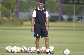 Durante o treino realizado esta manh no CT Joaquim Grava, localizado no Parque Ecolgico do Tiete. O prximo jogo da equipe ser domingo, dia 20/01, contra o Paulista de Jundia, no estdio Jaime Cintra , em Jundia, vlido pela 1 rodada do Campeonato Paulista de 2013