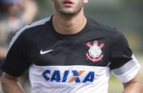 Durante o treino realizado esta manh no CT Joaquim Grava, localizado no Parque Ecolgico do Tiete. O prximo jogo da equipe ser domingo, dia 20/01, contra o Paulista de Jundia, no estdio Jaime Cintra , em Jundia, vlido pela 1 rodada do Campeonato Paulista de 2013