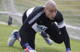 Durante o treino realizado esta manh no CT Joaquim Grava, localizado no Parque Ecolgico do Tiete. O prximo jogo da equipe ser domingo, dia 20/01, contra o Paulista de Jundia, no estdio Jaime Cintra , em Jundia, vlido pela 1 rodada do Campeonato Paulista de 2013